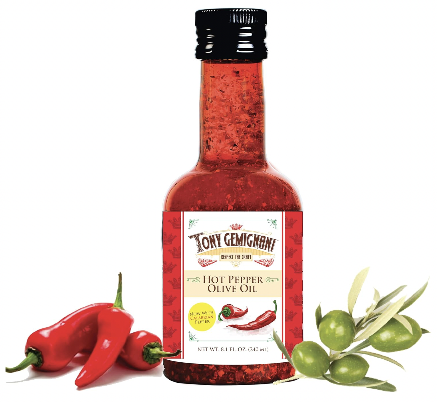 Tony Gemignani Hot Pepper Oil 8.1oz — Delizie Foods